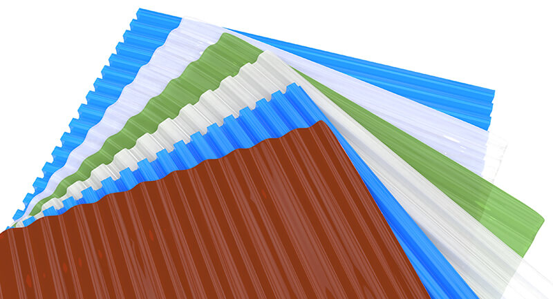 Polycarbonate roof sheeting